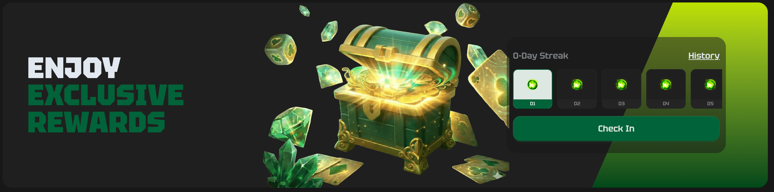 okvip daily check-in Exclusive Rewards